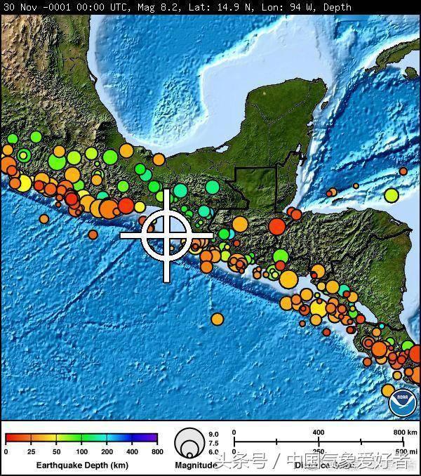 墨西哥沿海突发8.2级大地震并引发海啸！海啸波还将波及中国！